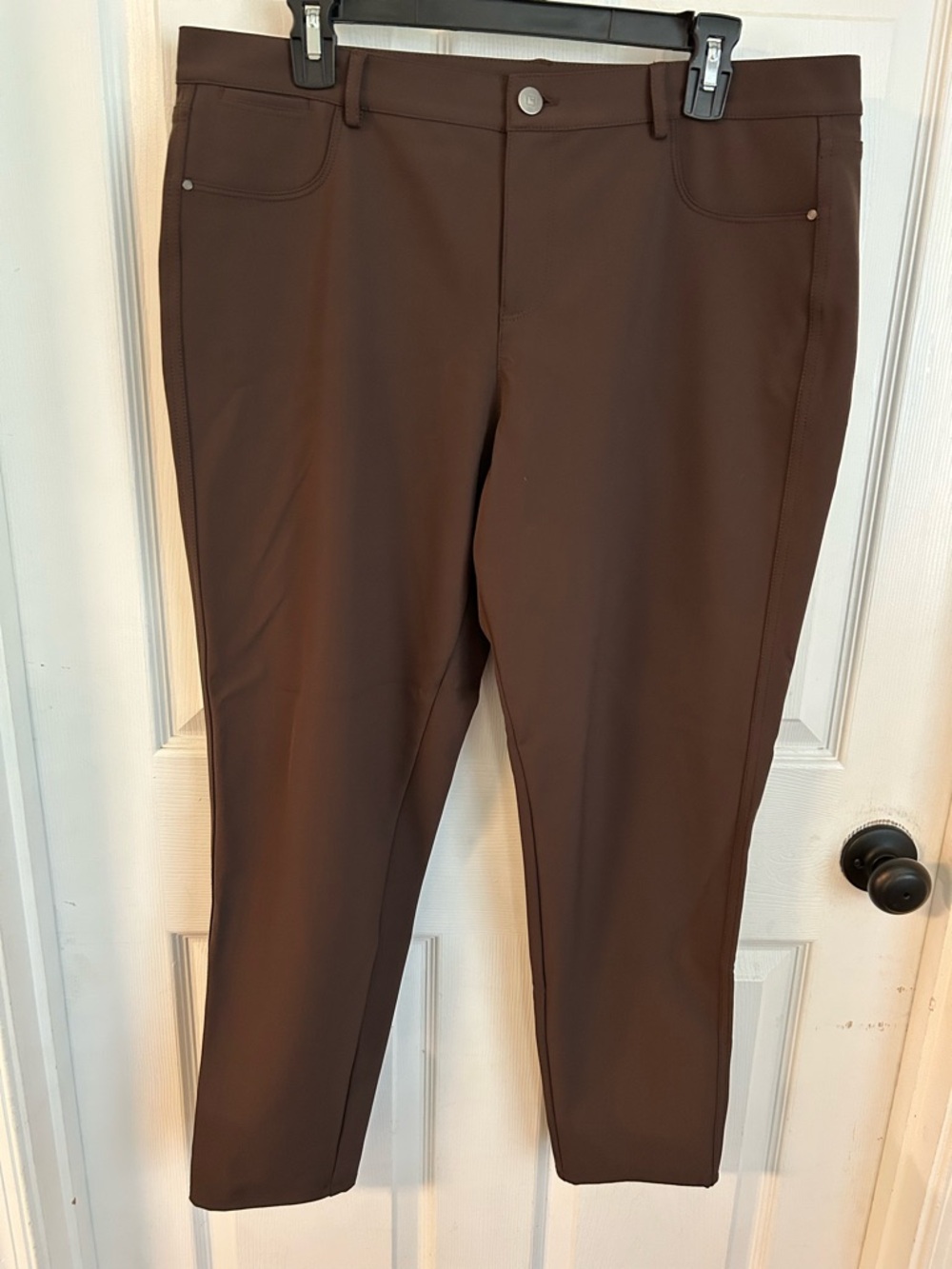 Lafayette 148 Mercer Pants Womens Size 14 Brown
